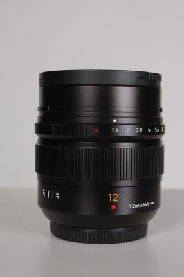 PANASONIC LEICA 12 mm F:1,4 DG SUMMILUX