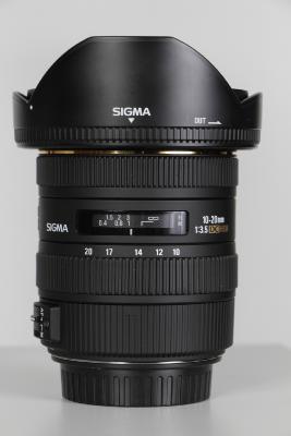 SIGMA 10-20 mm F:3,5 EX CANON EFS