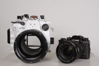 FUJI XT3 + XF 16-55 mm F:2,8 WR + Caisson 40m