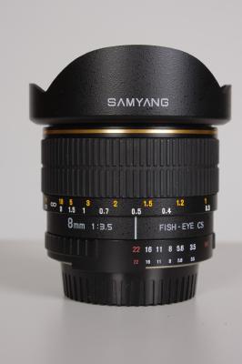 SAMYANG 8 mm F:3,5 FISHEYE NIKON