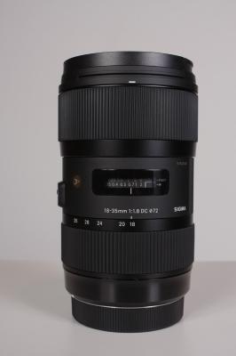 SIGMA 18-35 mm F:1,8 DC HSM ART CANON EFS