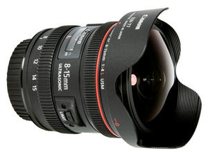 CANON EF 8-15 mm F:4 L USM FISHEYE